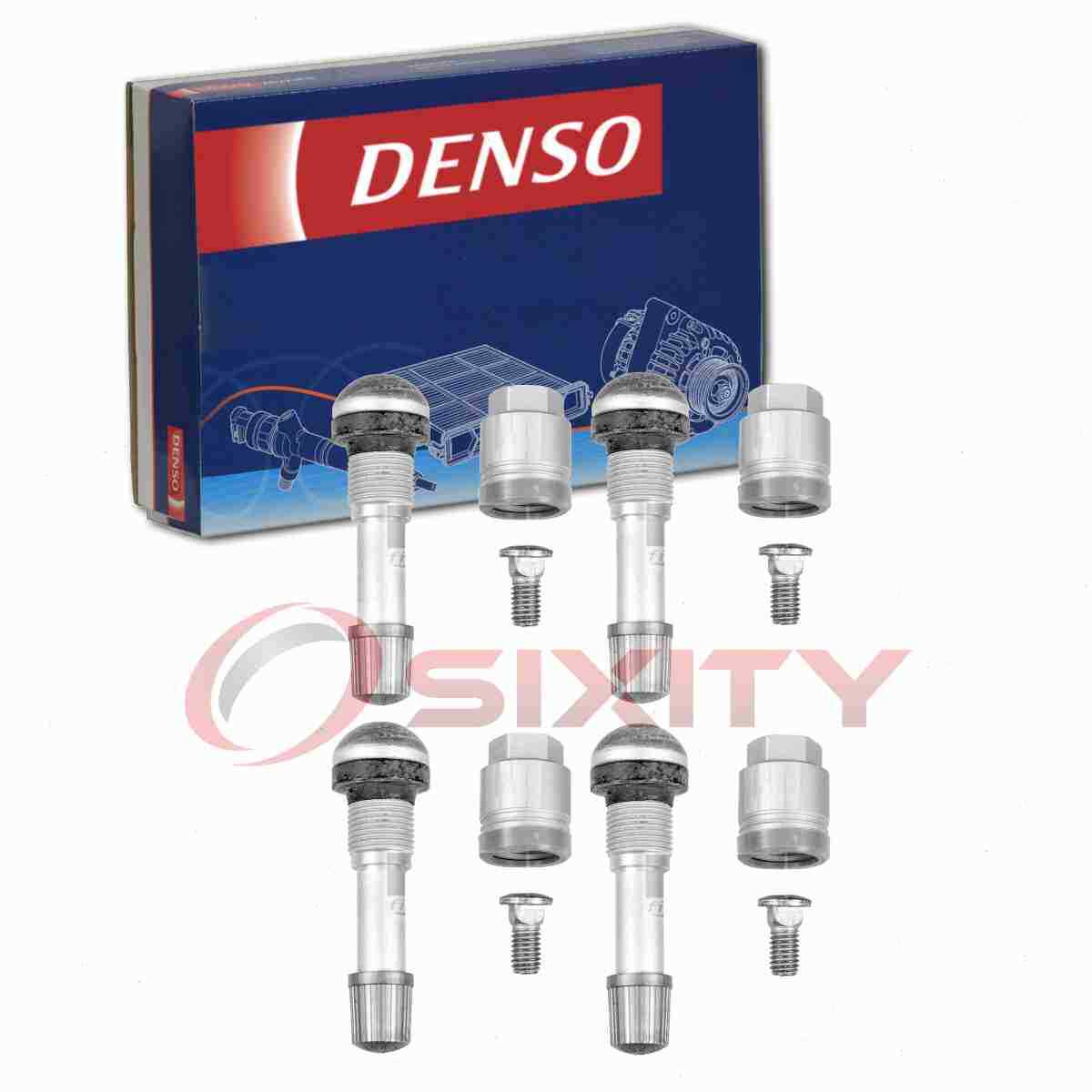 4 pc Denso TPMS Sensor Service Kits for 2009-2011 BMW 335d Tire Pressure vk