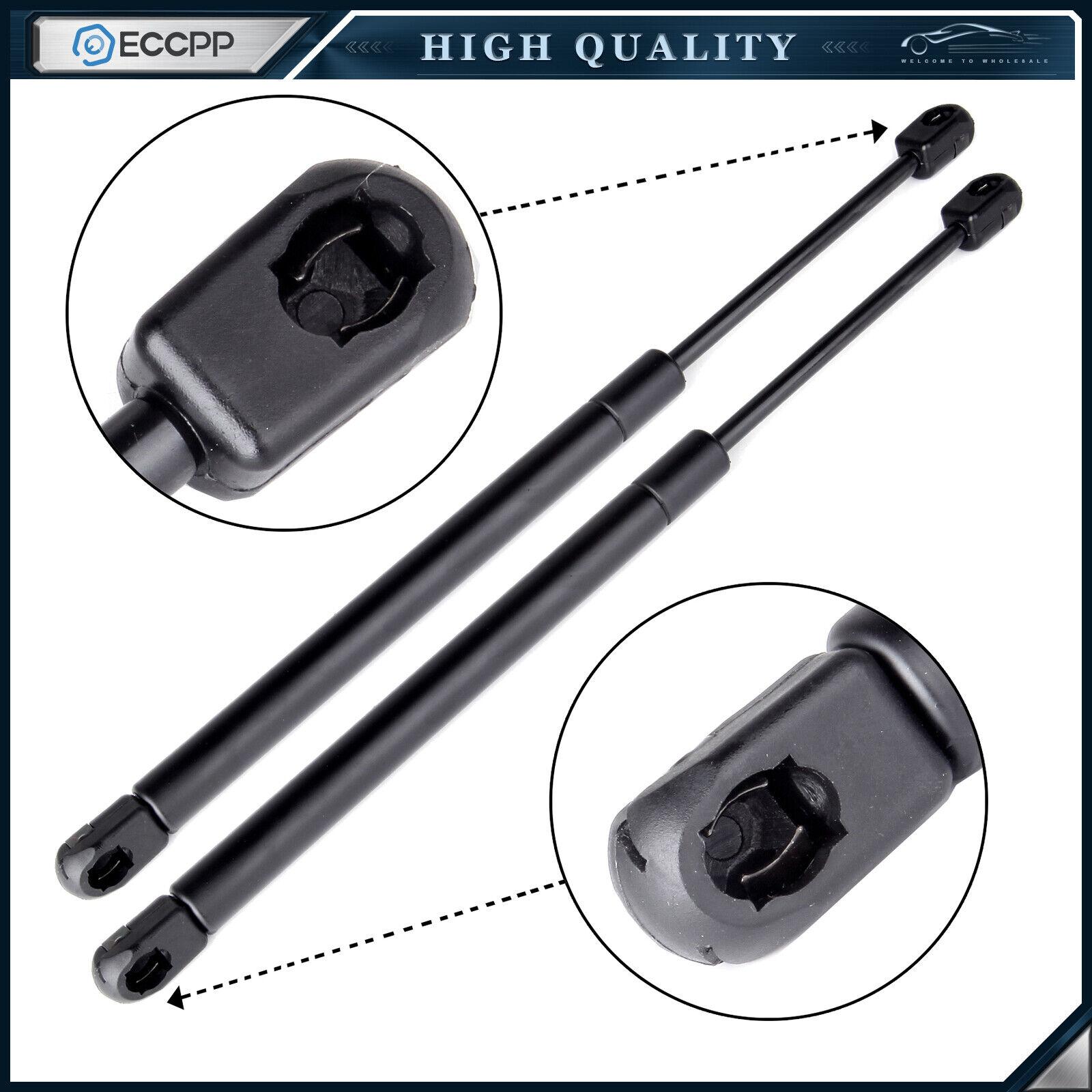ECCPP 2x Hood Lift Supports Gas Springs For Acura TL 99-01/Acura CL 2001-03 6322