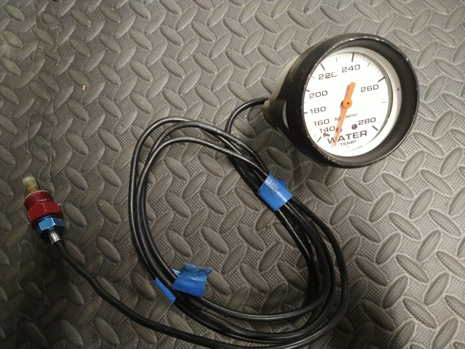 AutoMeter 5831 Phantom Mechanical Water Temperature Gauge - Untested 