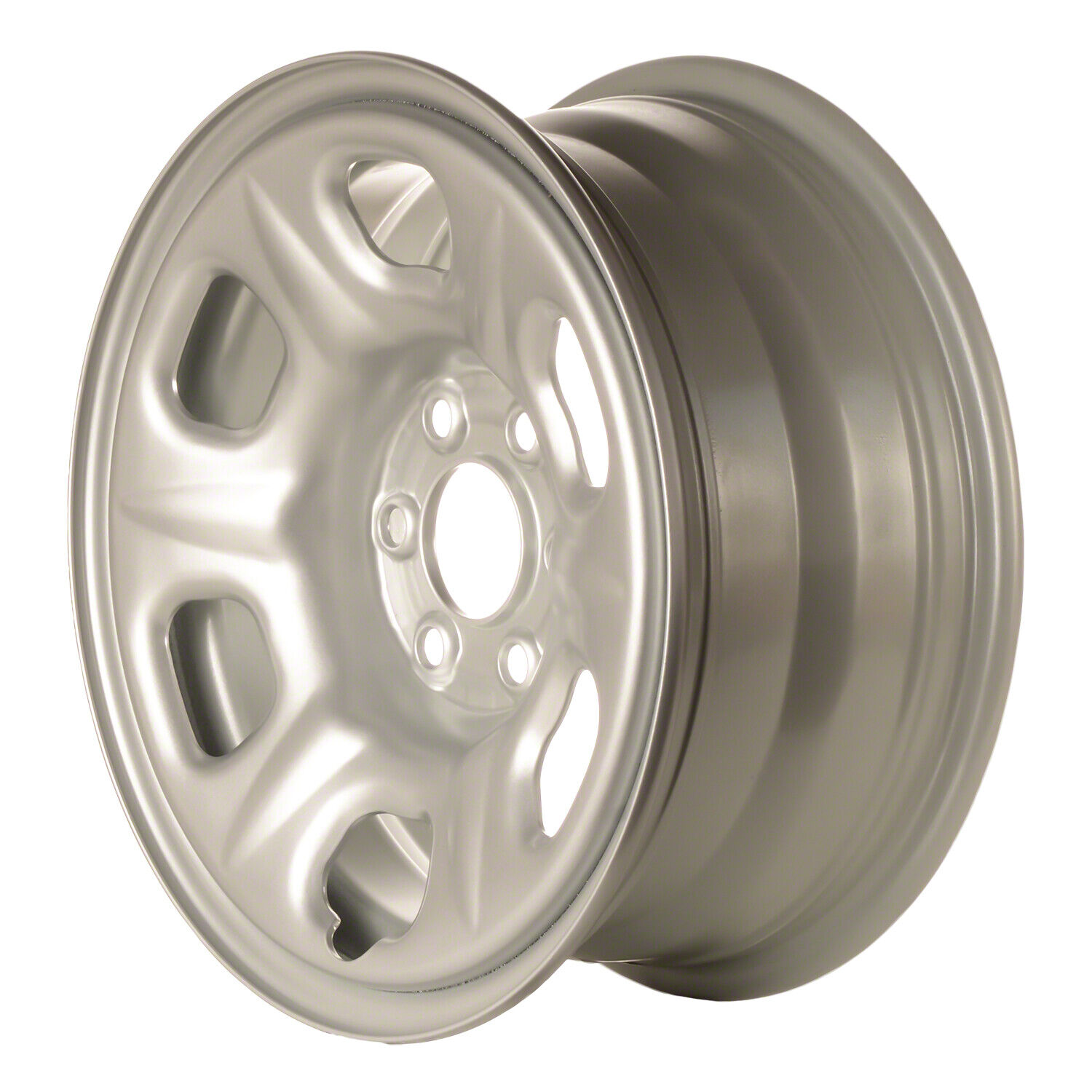 62451 Reconditioned OEM 15x6.5 Silver Steel Wheel fits 2005-2019 Nissan Frontier