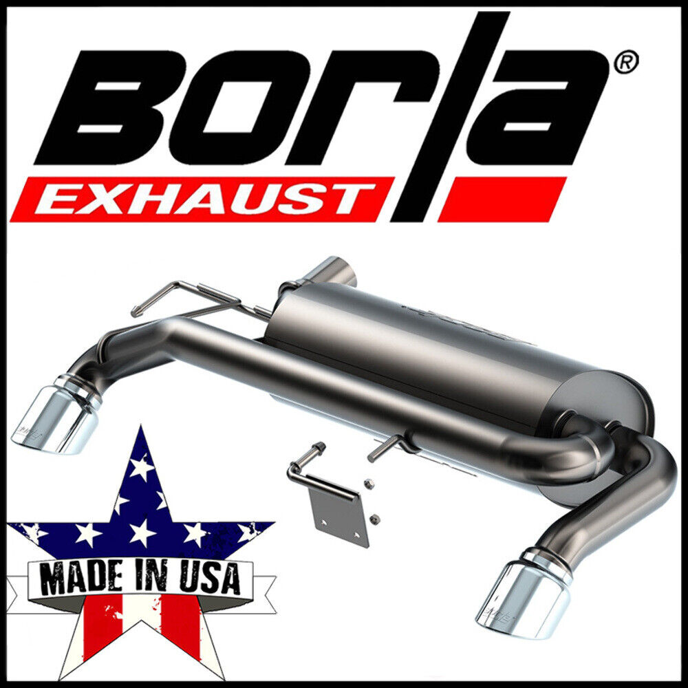 Borla 11978 ATAK Axle-Back Exhaust System Kit fits 2021-2024 Ford Bronco 2.7L V6