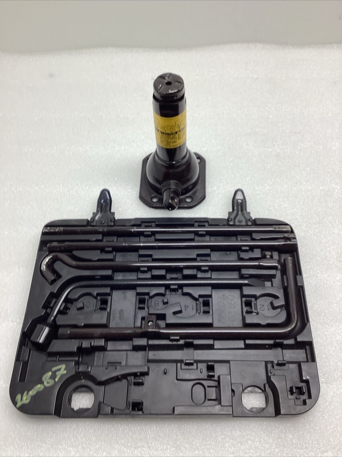 03-09 Lexus GX470 Spare Tire Jack Tool Case Tray Molding W/Jack OEM 09120-60200