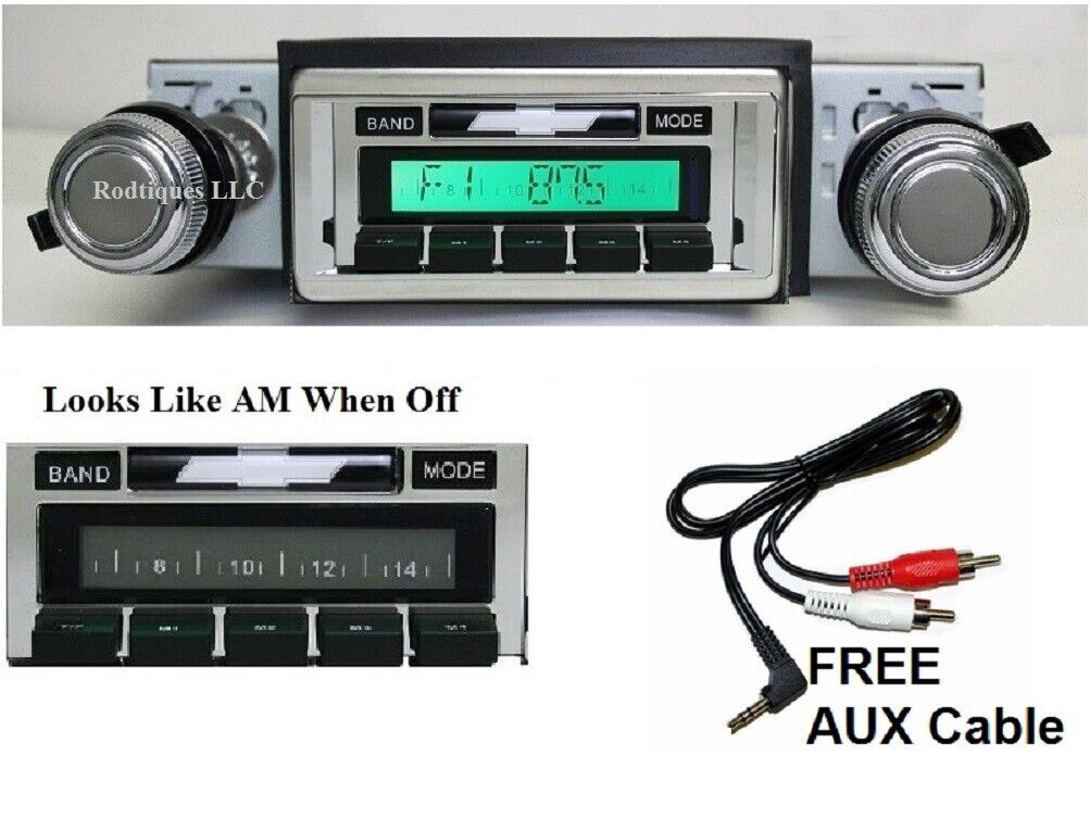 1968-1976 Nova Radio With FREE Aux Cable + 230 Stereo  