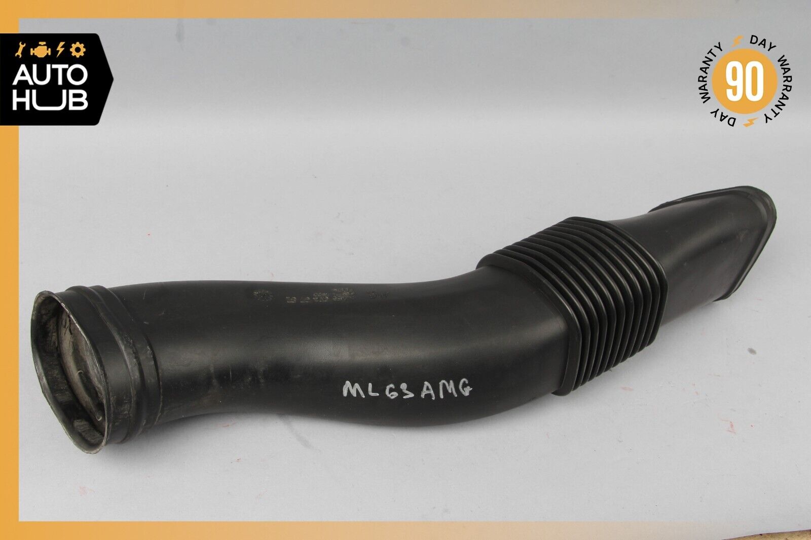 07-11 Mercedes W164 ML63 AMG Air Intake Duct Pipe Hose Left Driver Side OEM