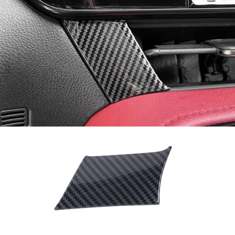 Carbon Fiber Center Air Vent Outlet Cover Trim For Lexus NX250 NX350 2022 2023