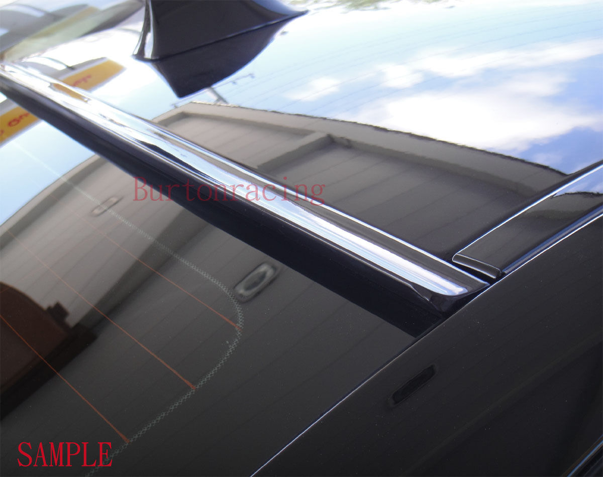JR2 Painted For 2014-2020 INFINITI Q50-Rear Window Roof Spoiler(Black)