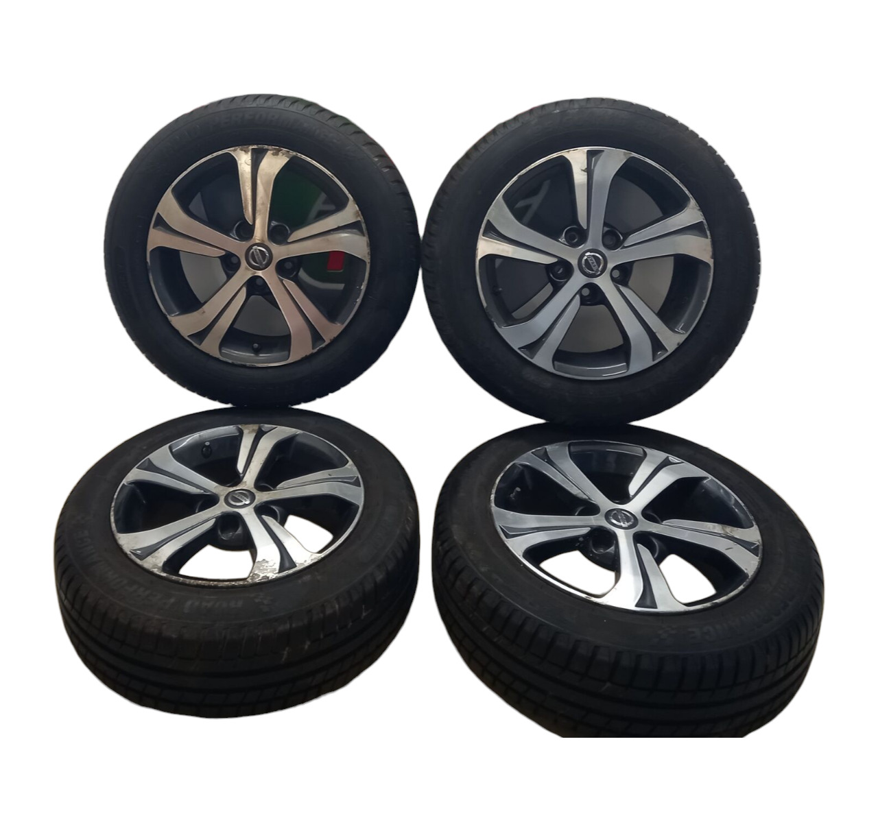 2015 Nissan Pulsar Set of 16 inch Alloy wheels with tyres 195 60 R16 2014-2020