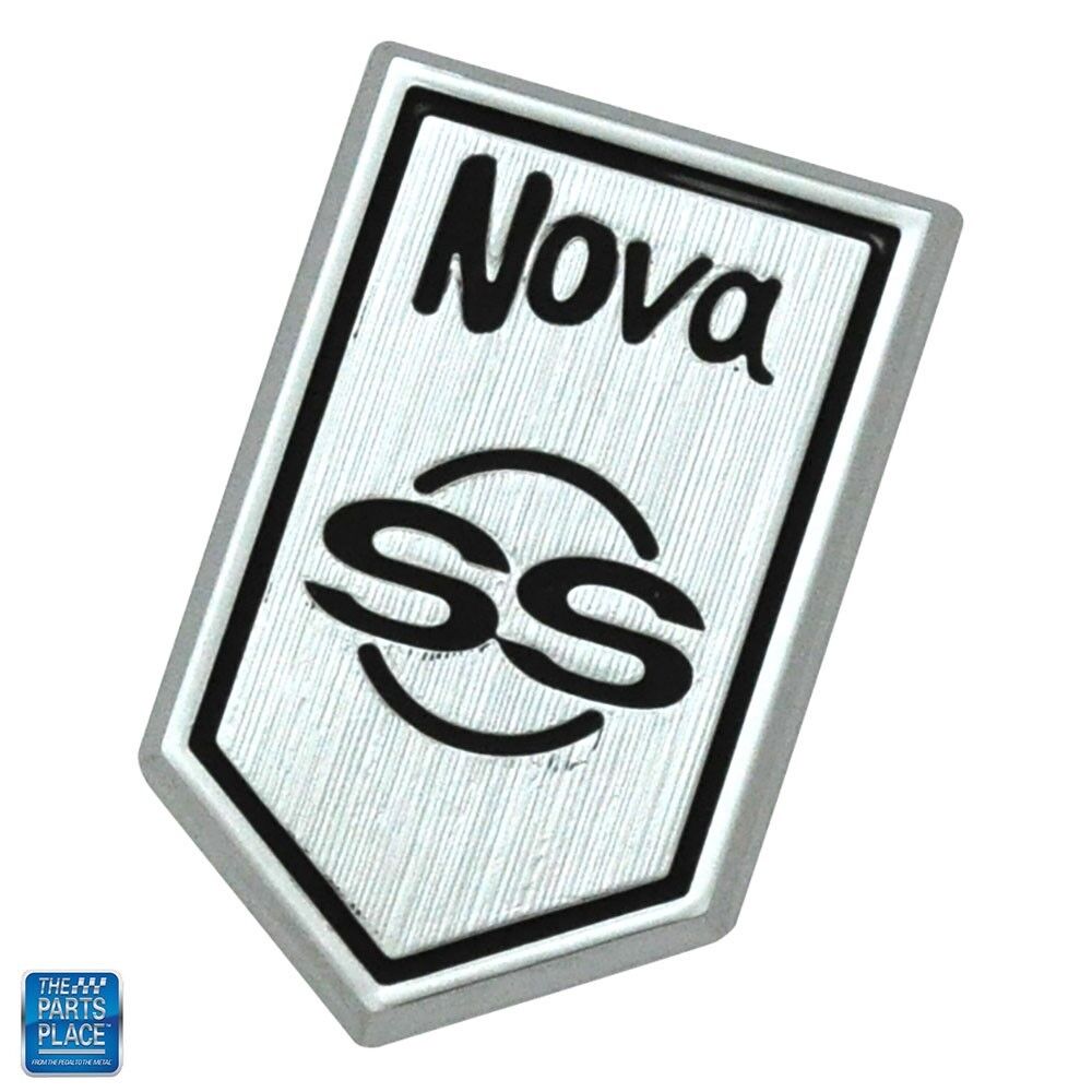 1968 Chevrolet Nova SS Factory Dash Pad Emblem