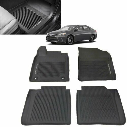 2016-2018 Toyota Avalon All Weather Floor Liners Mats 4PC Genuine PT908-07165-02