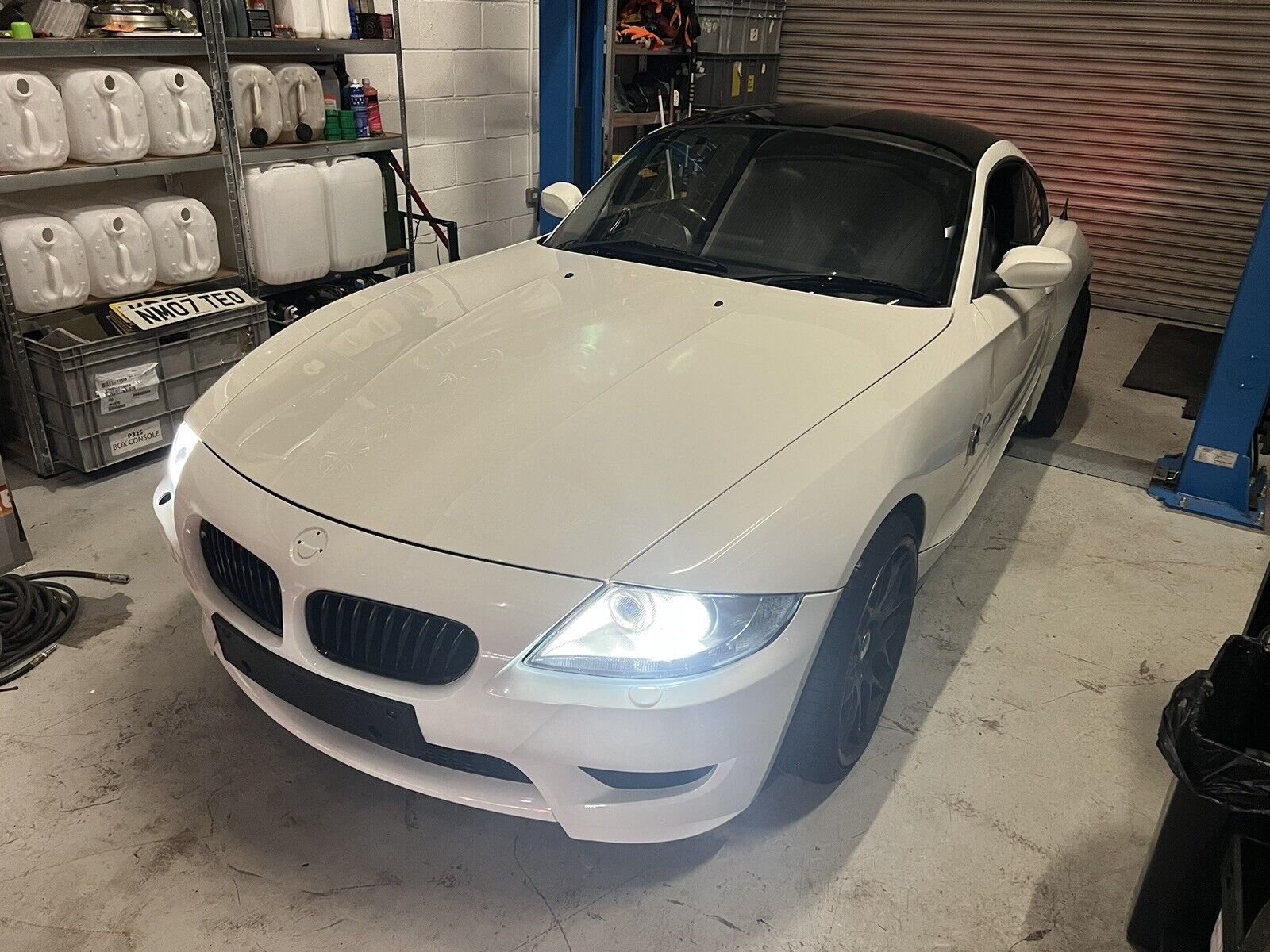 BREAKING BMW Z4M COUPE E86 2007 ALPINE WHITE ALL PARTS AVAILABLE S54B32 S54 M3