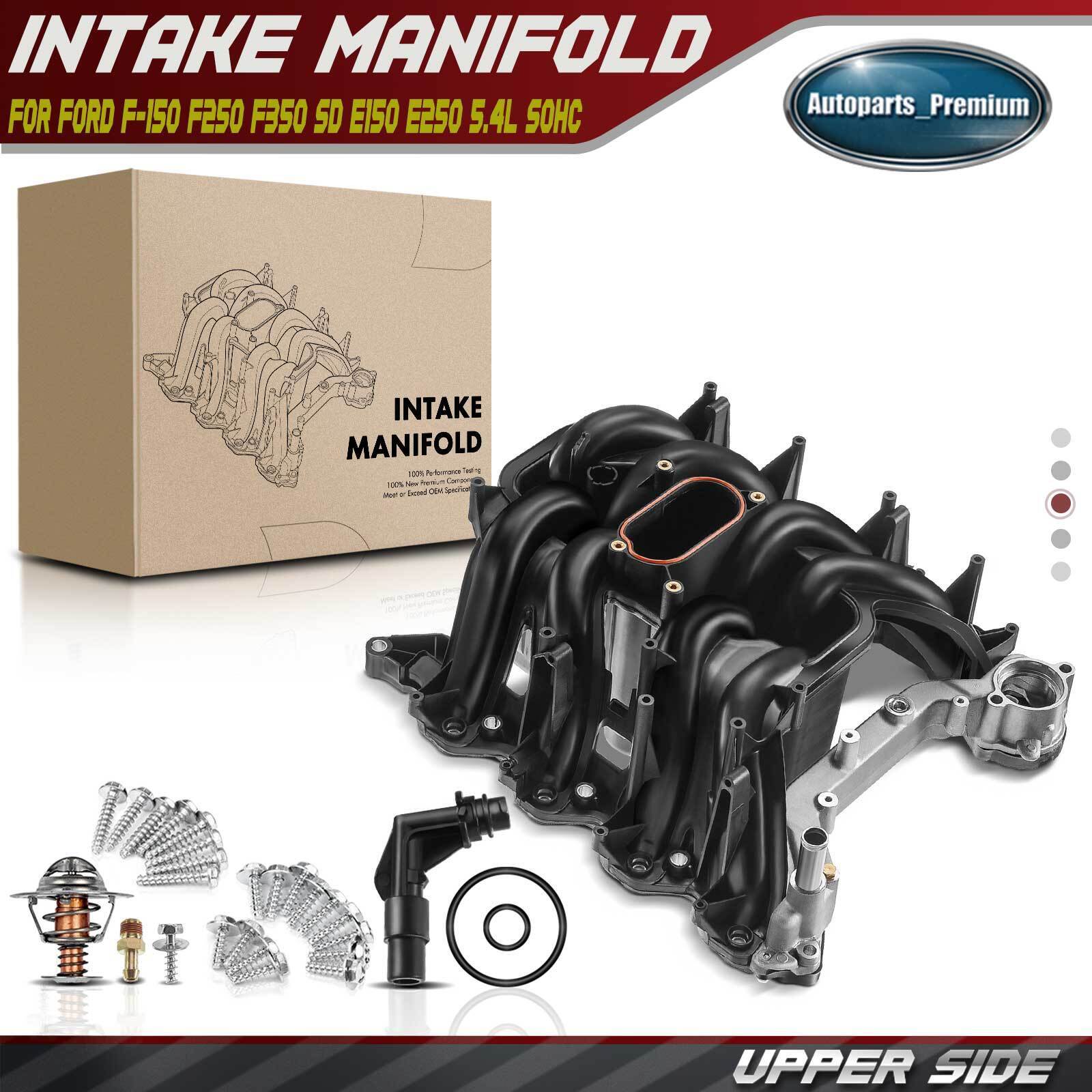Upper Intake Manifold w/ Gaskets for Ford F-150 F250 F350 SD E150 E250 5.4L SOHC