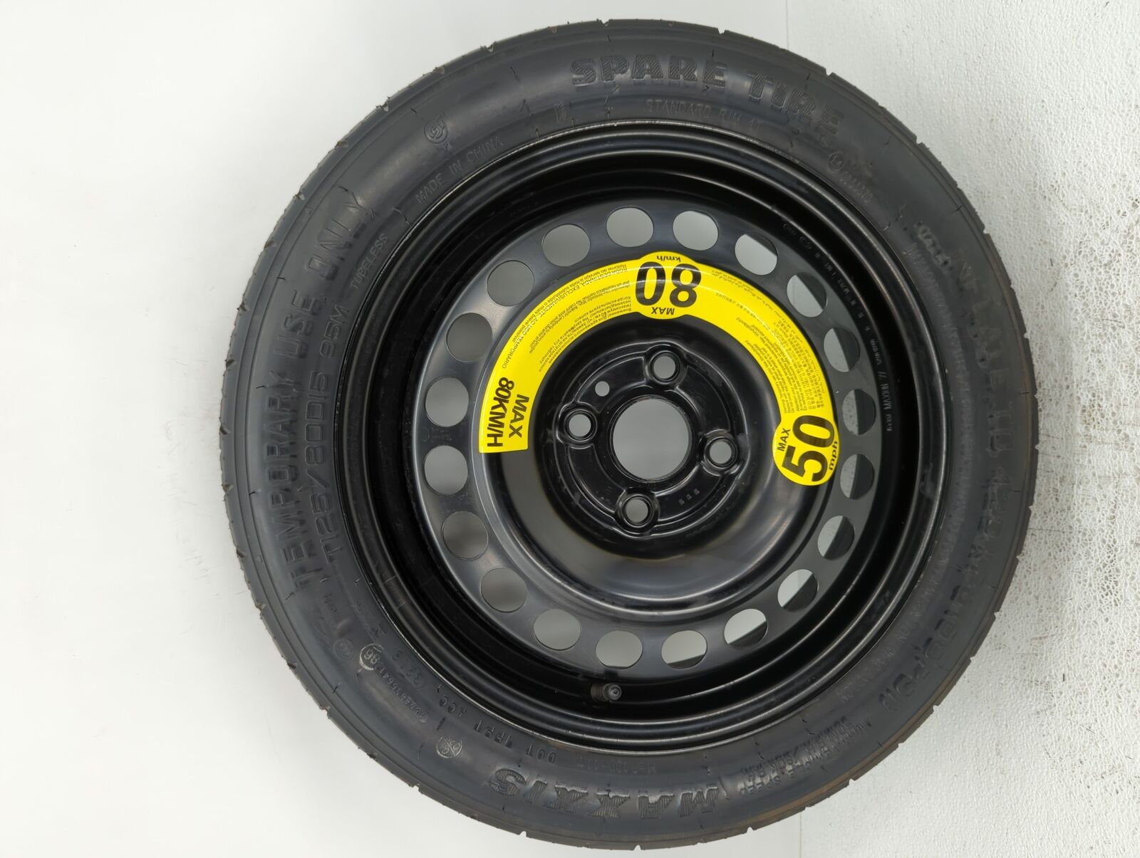 2018-2022 Hyundai Accent Spare Donut Tire Wheel Rim Oem X3WDQ