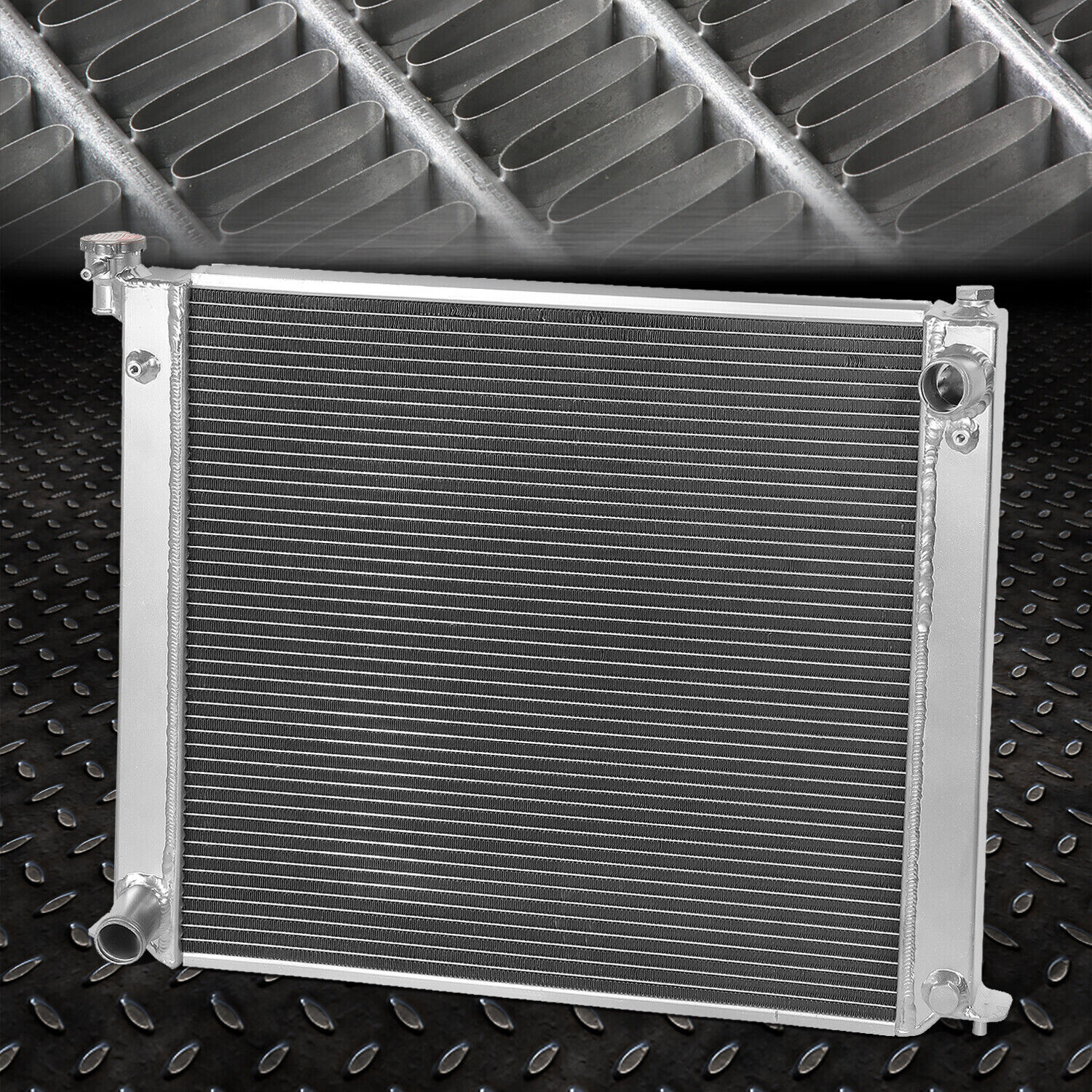 2-Row Aluminum Core Racing Radiator Replacement for 90-96 300ZX Fairlady Z32 MT