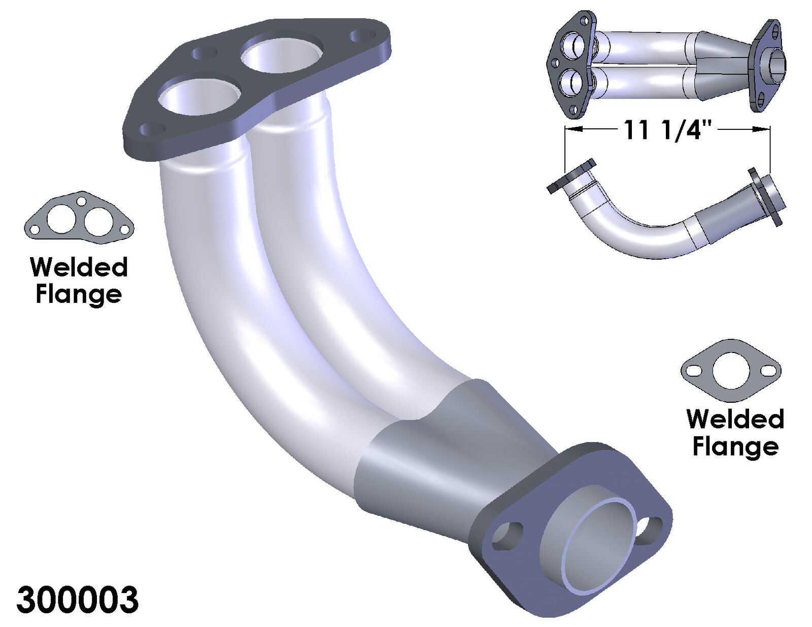 Exhaust Pipe for 1992-1993 Suzuki Swift