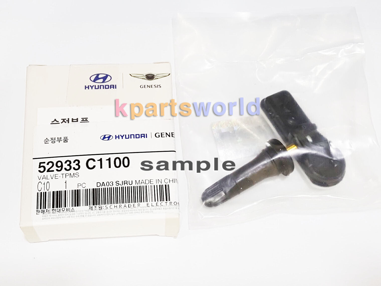 Genuine TPMS Sensor 52933C1100 for Hyundai Tuscon I20 Creta ix35 Sonata