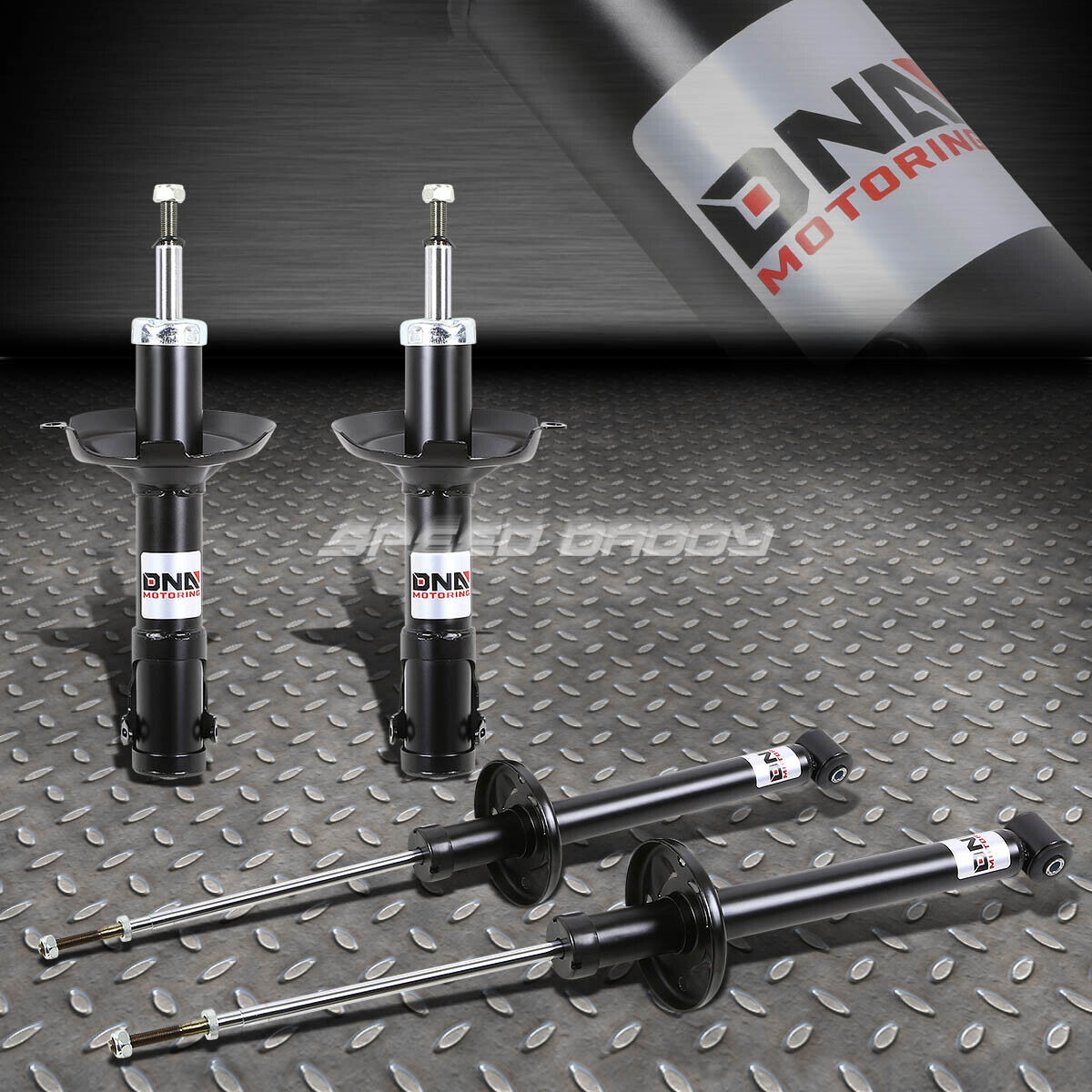 FOR 85-99 GOLF/JETTA DNA FRONT+REAR OE GAS SHOCK ABSORBER STRUTS SPRING/COILOVER