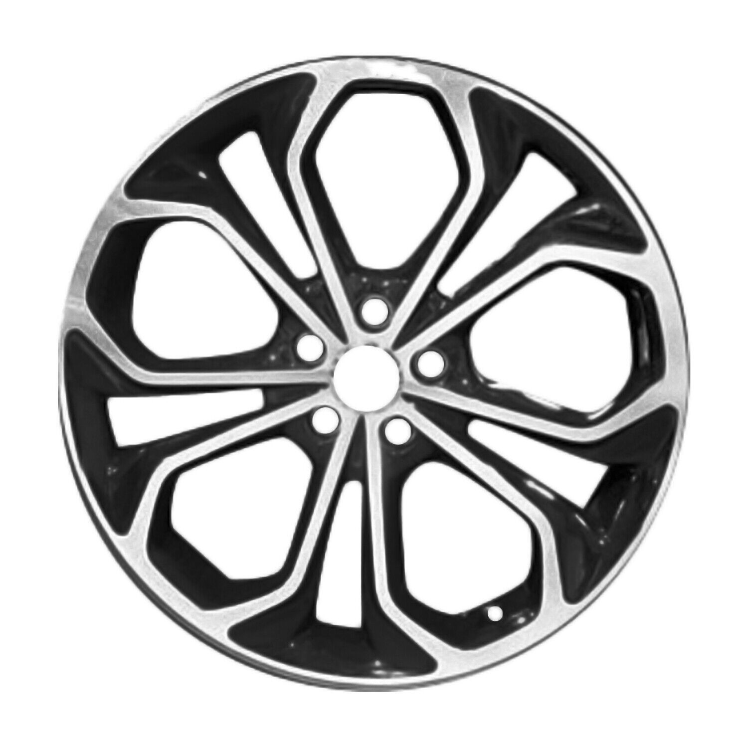 Reconditioned 20x8 Machined and Painted Black Wheel fits 560-03926