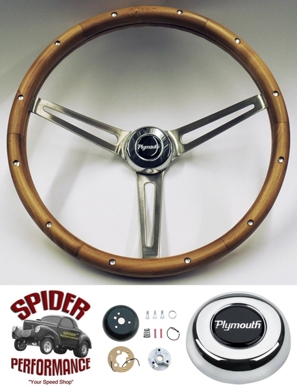 1961-1966 Plymouth steering wheel 15