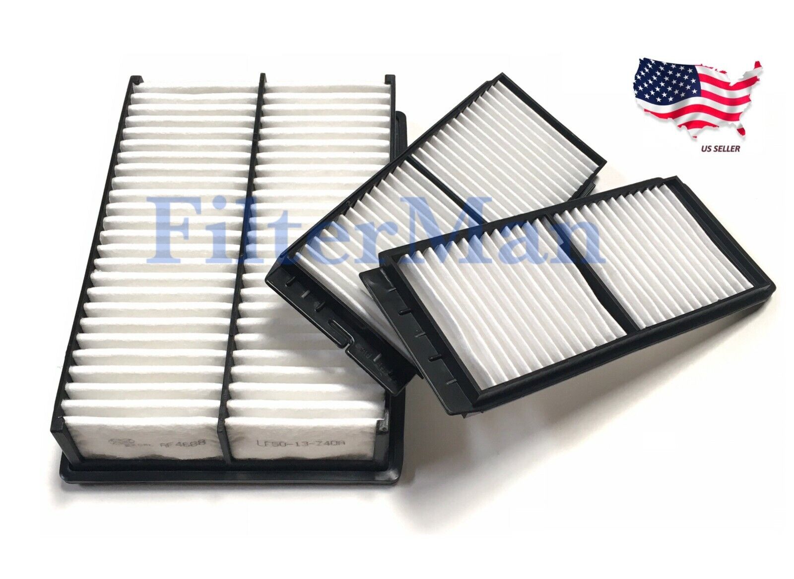 Engine & Cabin Air Filter For Mazda3 10-13(Not For Sky Activ) and Mazdaspeed 