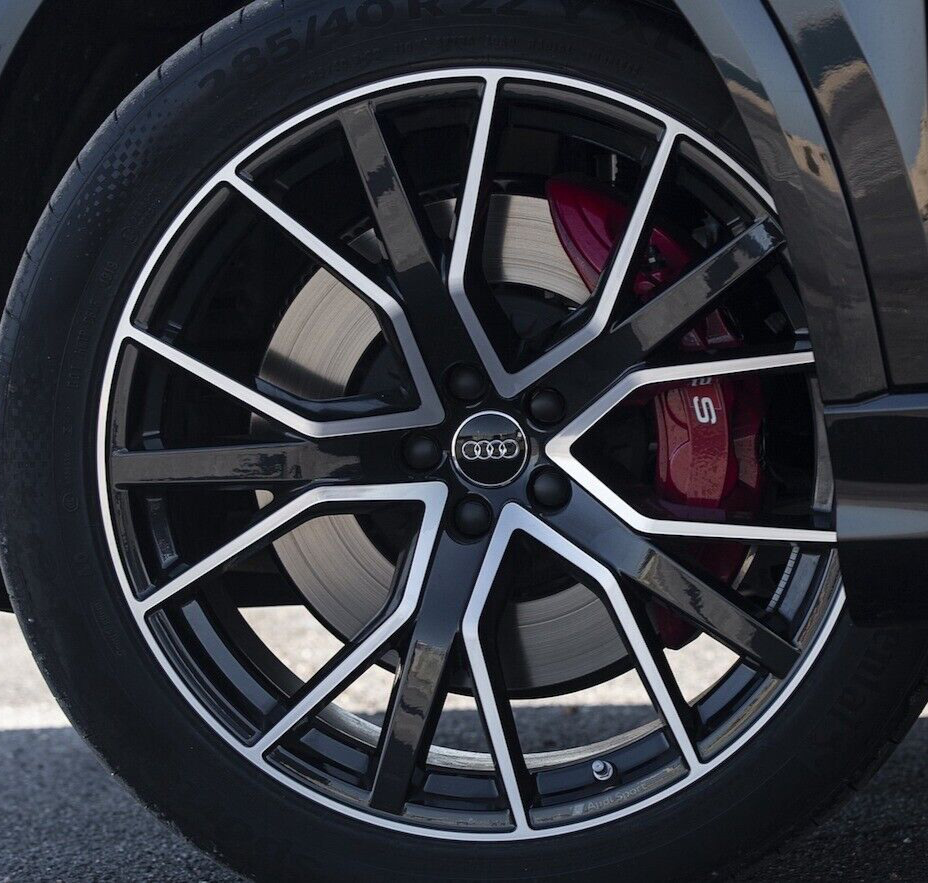 Factory Audi RSQ8 Wheels Tires 22 inch SQ8 RS Black Optic Set 4 Genuine OEM Q8