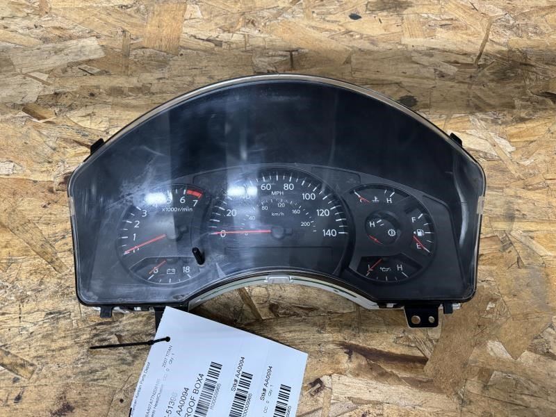 Speedometer Cluster MPH Le Column Shift With Tow Pkg Fits 07 TITAN 9992