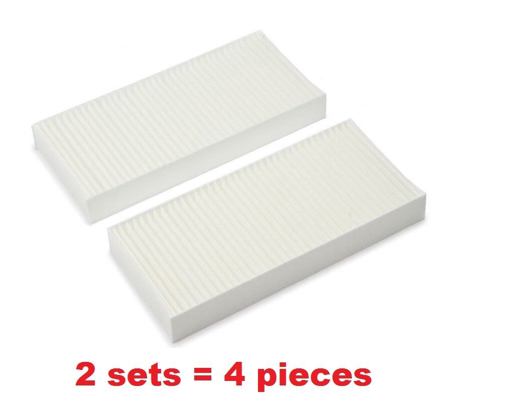 PACK OF 2 SETS AC CABIN AIR FILTER for 3.2CL 3.2TL Accord 80291-S84-A01 4 pieces