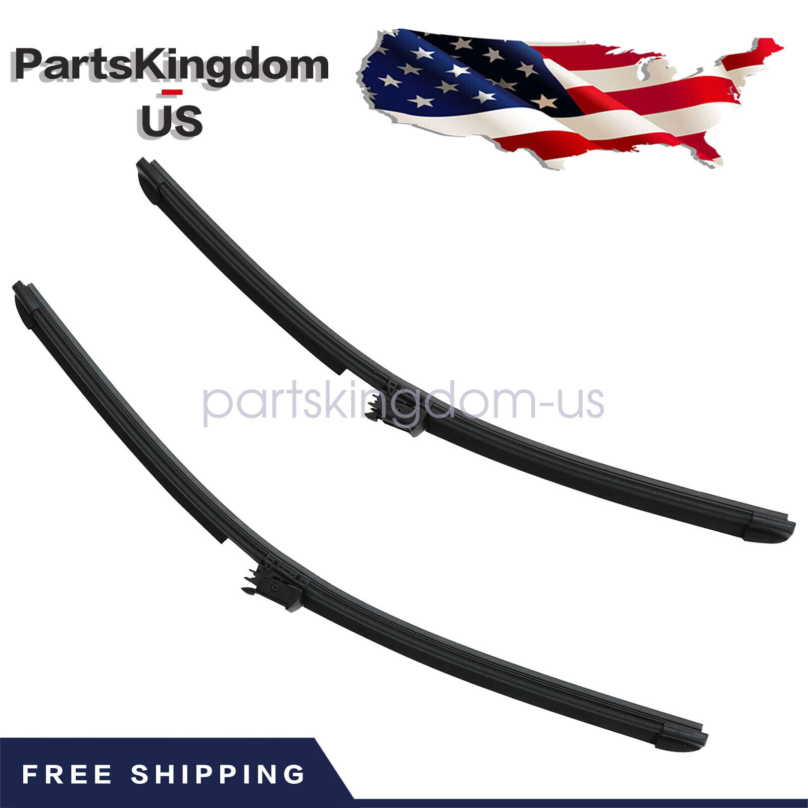 Front Windshield Wiper Blade Fit Mercedes S450 S550 S550e S560 w/ Heated Washer