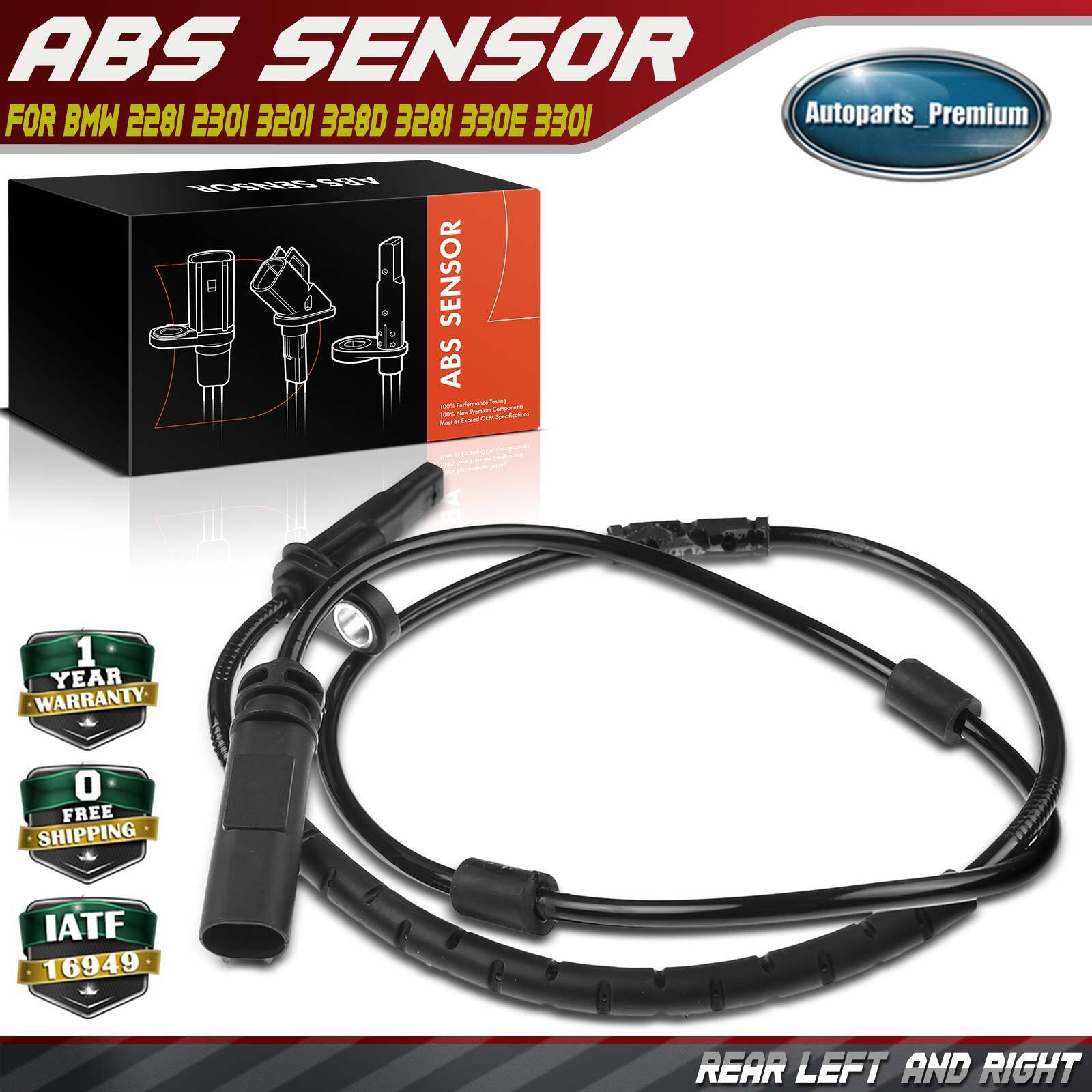 New ABS Wheel Speed Sensor for BMW 228I 328I 428I M235I M240i Rear Left or Right