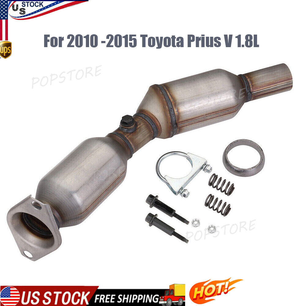 Exhaust Catalytic Converter for Toyota Prius V 1.8L 2012-2013 Engine 2ZR-FXE I4
