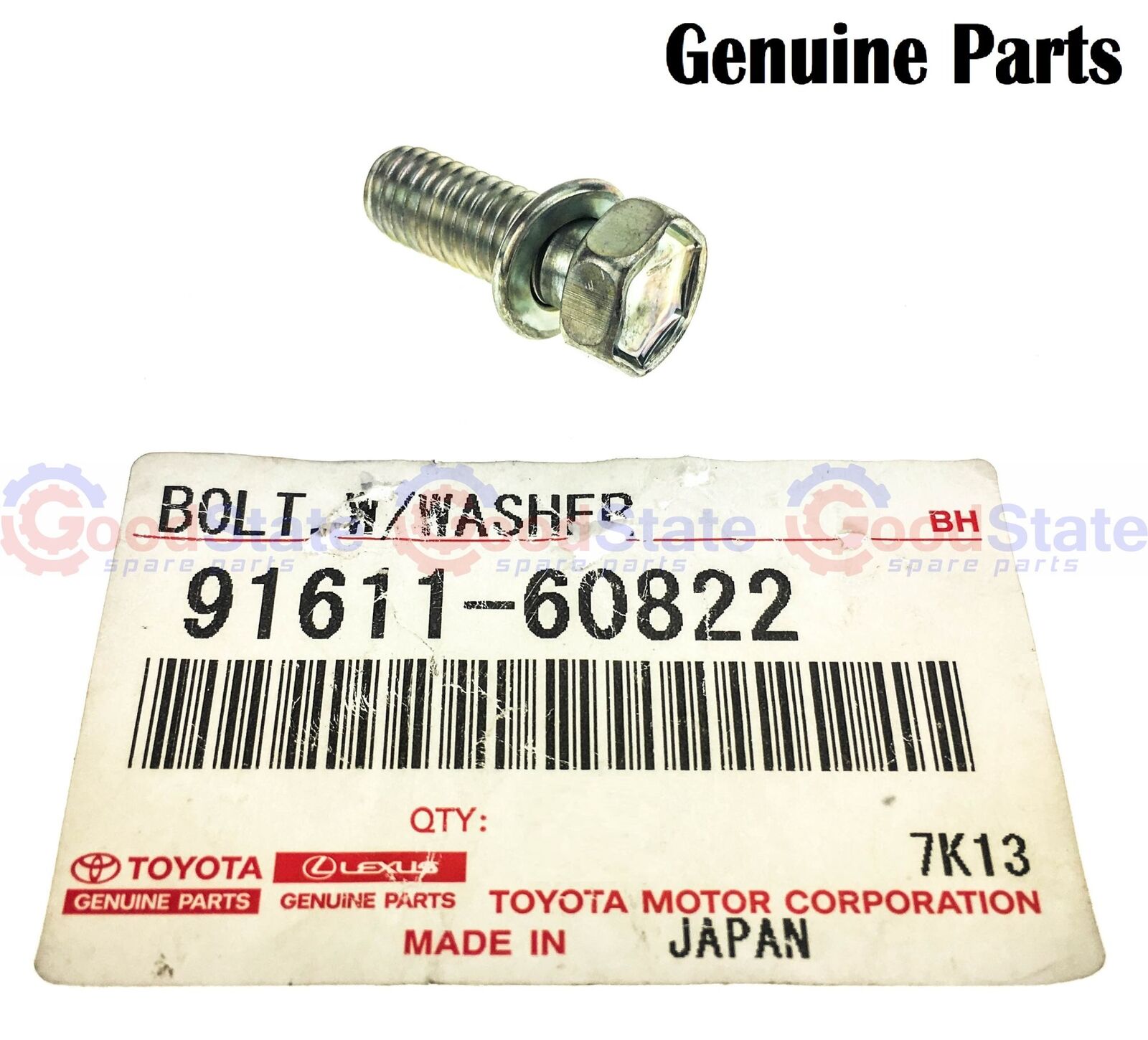 Genuine Toyota Celica ST165 Soarer GZ20 Air Cleaner Duct Bolt w Washer