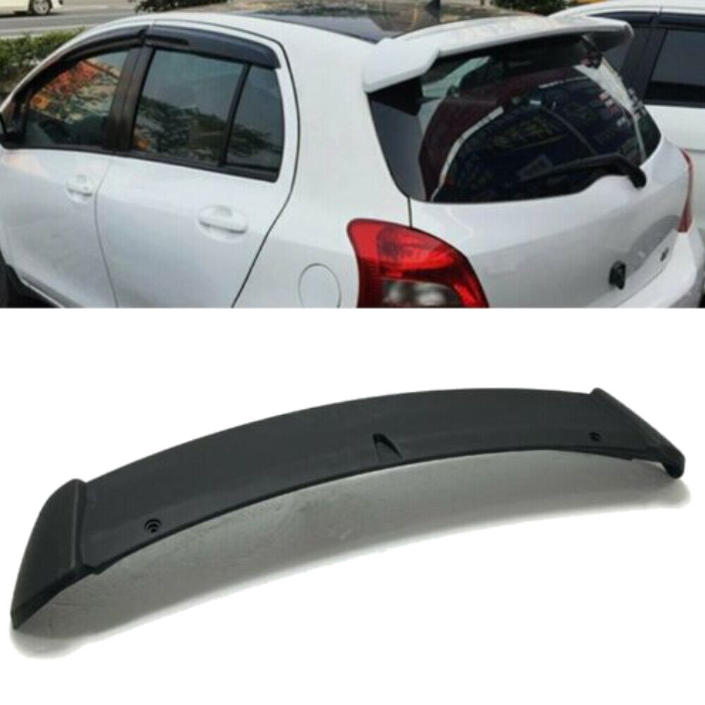 Spoiler for 2006 2007 2008-2011 Toyota YARIS Hatchback GLOSS BLACK Factory Style