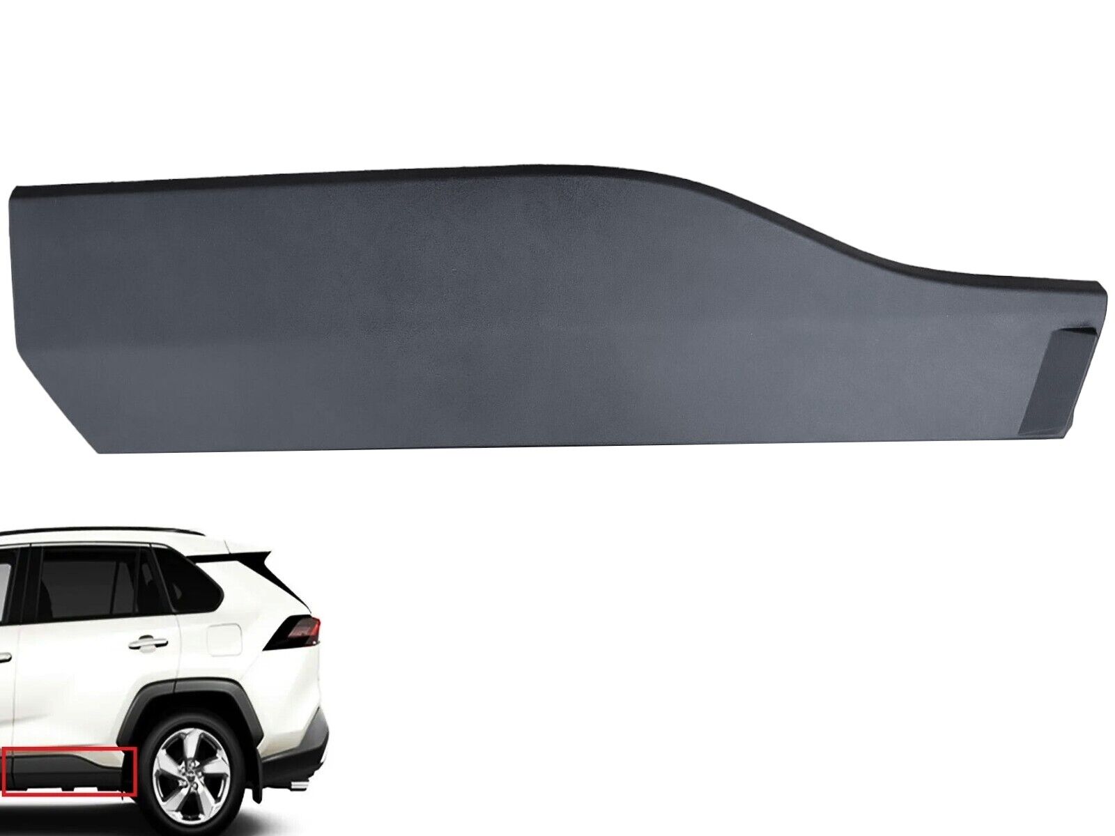 Fits 2019-2023 Toyota Rav4 Rear Front Door Trim Molding Lower Driver Side LH