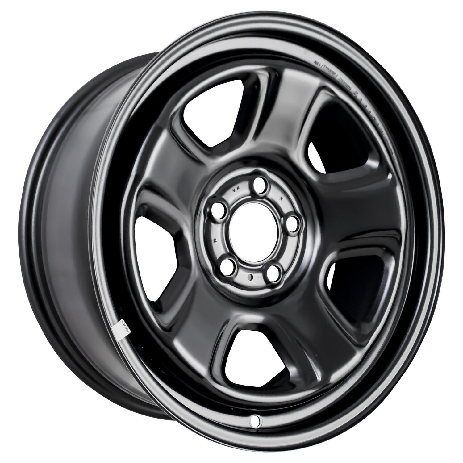 2344 Reconditioned Factory OEM Steel Wheel 2006-2022 Dodge Charger Black Painted
