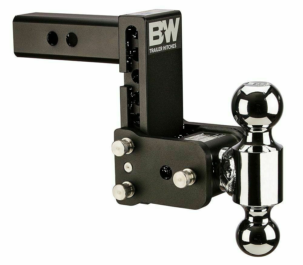 B&W Hitches TS10037B Tow and Stow Magnum Receiver Hitch Ball Mount 2