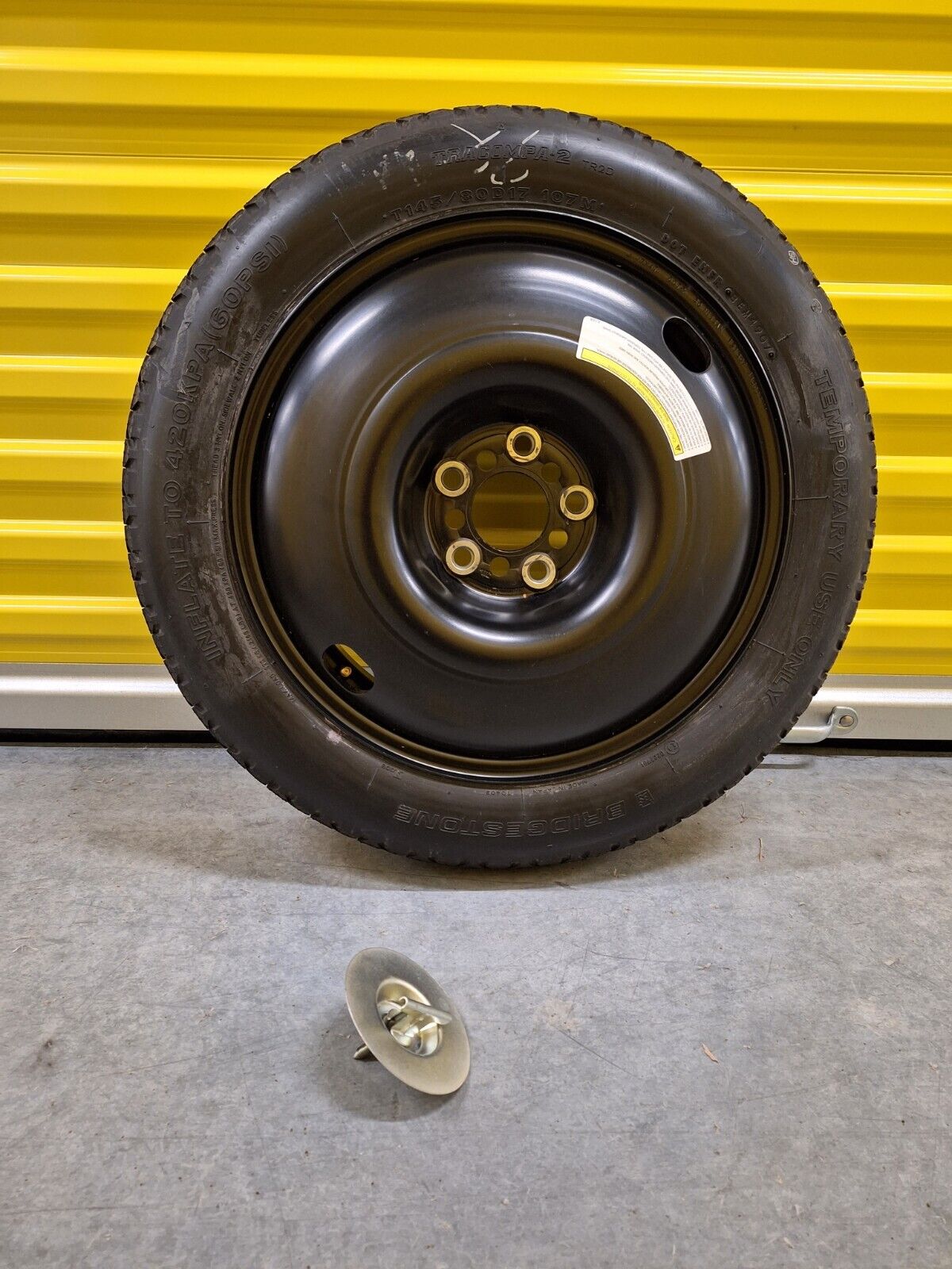2006-2010 Infiniti M45 M35 Spare Tire Compact Donut Wheel OEM T145/80D17