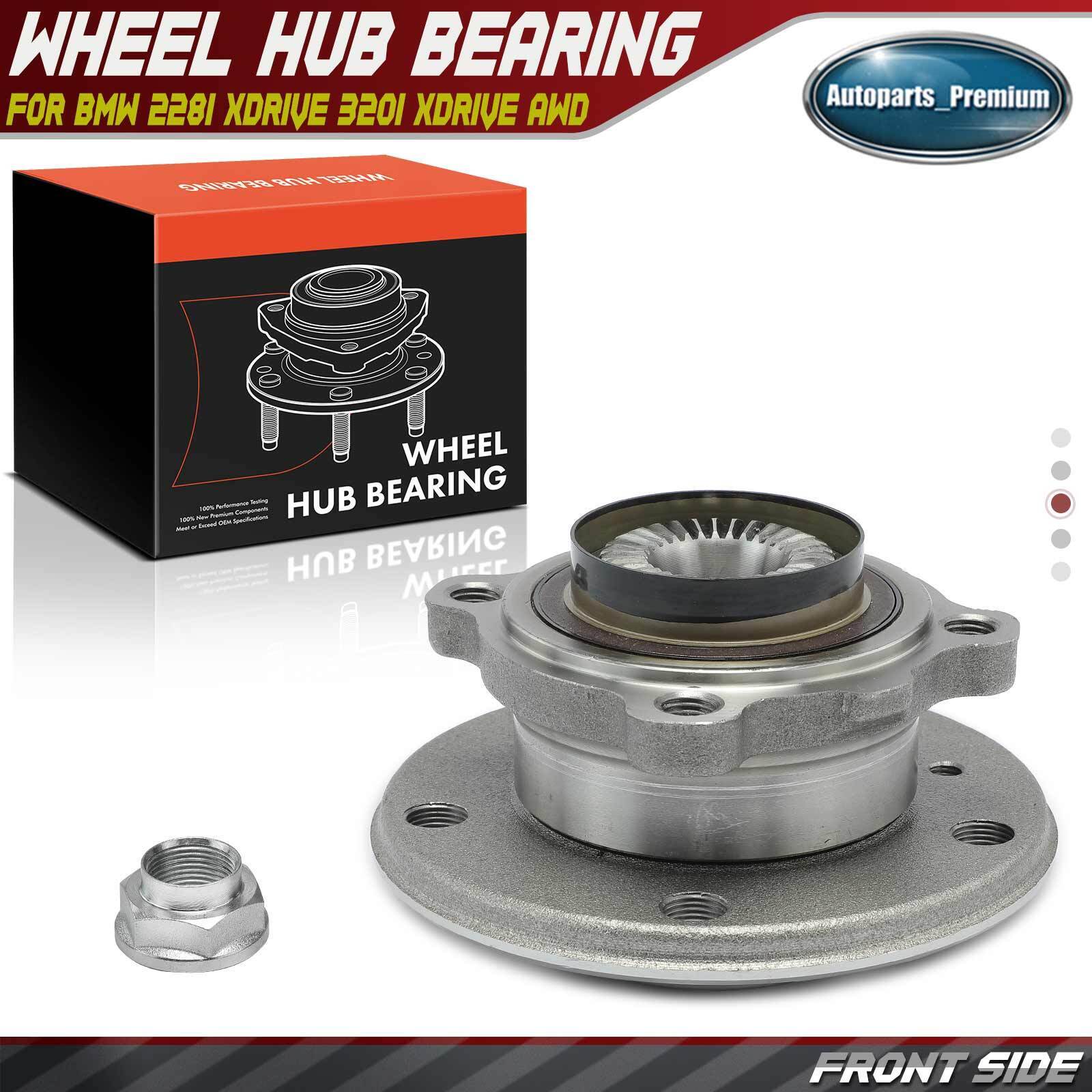 Front Left/Right Wheel Bearing Hub Assembly for BMW 228i xDrive 320i xDrive AWD