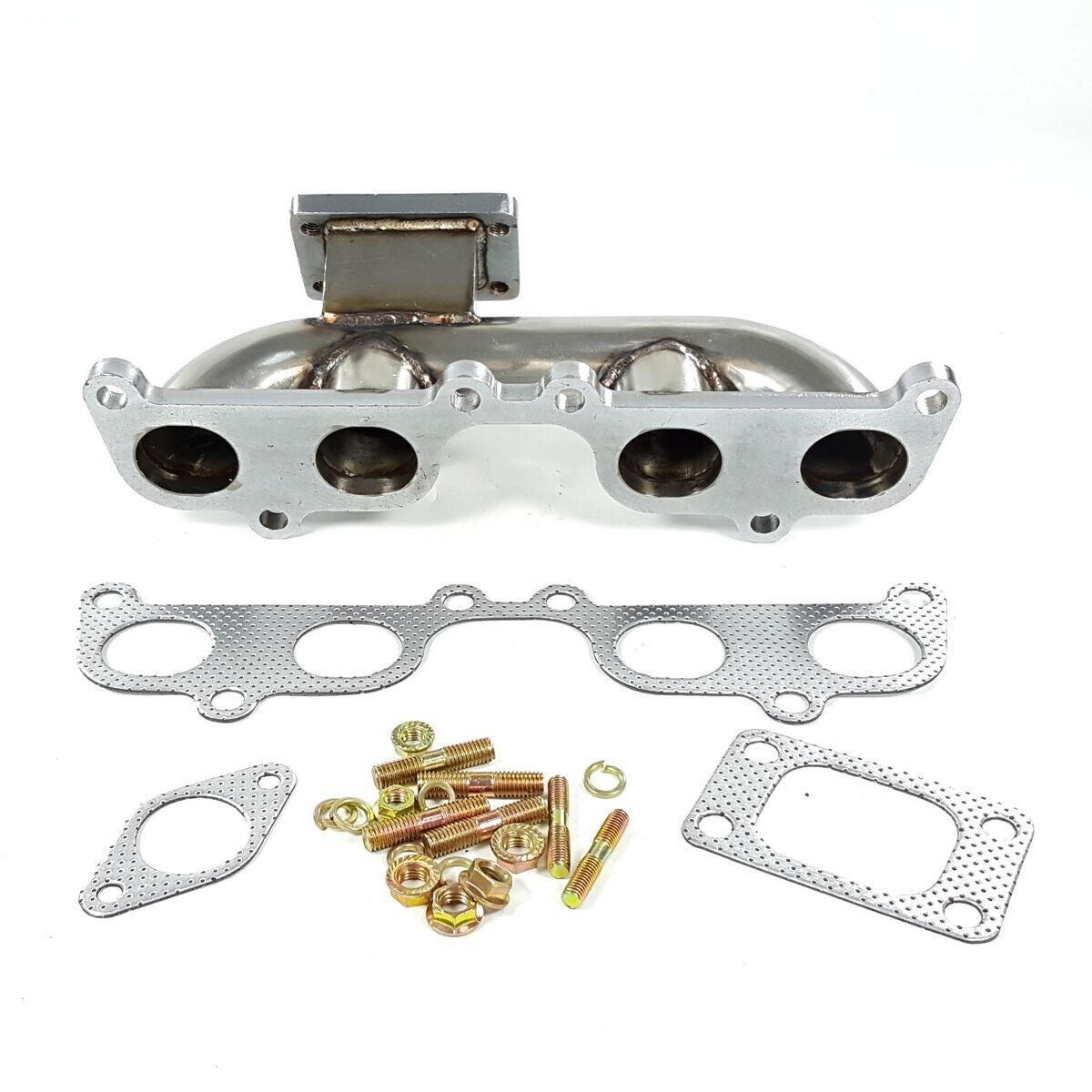 FIT Toyota Tacoma Hilux 4Runner 2RZ-FE 3RZ-FE Stainless Turbo T3 Manifold Header