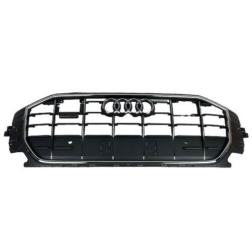 OEM 2019 - 2023 Audi Q8 Front Grille Assembly Gray Adaptive 4M8-853-651-AS-MX3
