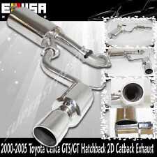Catback Exhaust for 00-05 Toyota Celica GT/GTS Hatckbach 2D 1.8L 2ZZ GE picture