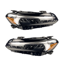 For 2022 2023 Honda Civic Sport Touring LED Headlight Assembly Black Left Right picture