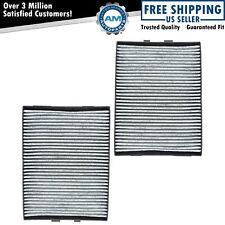 Cabin Air Filter w/ Dual Carbon Elements Pair Set for BMW E39 5 Series New picture