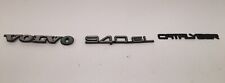 Volvo 940 GL 2.3 Catalyser Badge Set - Estate / Saloon  -  Trim Badges Emblem picture