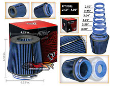 Cold Air Intake Dry Filter Universal Round BLUE For Audi S3/S4/S5/S6/S7/S8/SQ5 picture