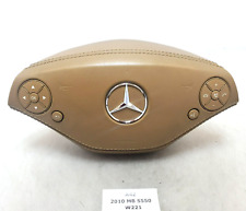 ✅ OEM Mercedes W221 S550 S63 AMG Driver Side Steering Wheel Airbag Air Bag Brown picture