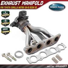 Exhaust Manifold w/ Gasket Kit for Toyota Corolla Matrix 09-10 Scion xD L4 1.8L picture