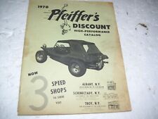1970 PFEIFFERS SPEED SHOPS ALBANY TROY SCHENECTADY 4 PICS picture