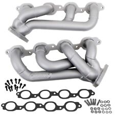 BBK for 14-18 GM Truck 5.3/6.2 1 3/4in Shorty Tuned Length Headers - Titanium picture