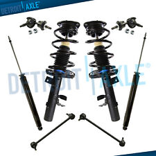 Front Struts w/ Coil Spring + Rear Shock + Sway Bars for 2012 2013 Ford Focus picture
