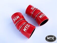 MTC MOTORSPORT AUDI RS6 RS7 S8 C7 BOOST HOSES TURBOS TO CHARGECOOLER RED picture