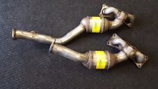 2009-10 BMW 528I XDRIVE 3.0L FRONT & REAR EXHAUST MANIFOLD CATALYTIC CONVERTERS picture